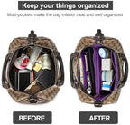 OMYSTYLE Purse Organizer Insert, Felt Tote Bag Organizer Insert - Image 4