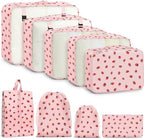 9 Set Packing Cubes for Travel Essentials by Unknown