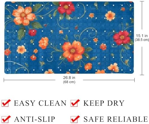 Baby Bath Mat Non Slip 26.8"x15.1" Bathtub Mat - Image 4