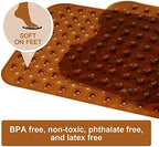 YINENN Bath and Shower Safety Mats 40x16 inch, Non Slip - Image 4