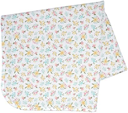 BapronBaby Pastel Floral Waterproof Splash Mat Catch All Floor Cover - Image 2
