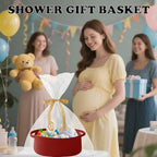 Red Woven Rope Basket - Image 6