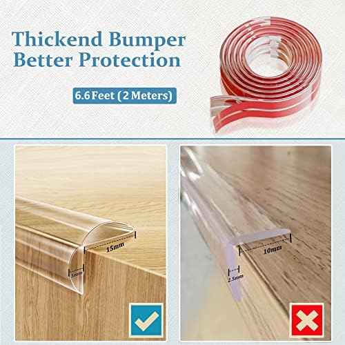 Edge Protector Baby Proofing Corner Protectors Silicone Desk Edge Cushion Child - Image 3