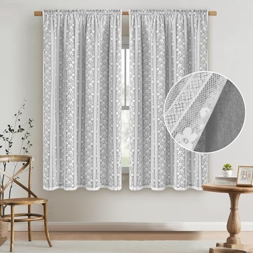 ASPMIZ Linen Curtains for Bedroom, Double Layered Curtain for Living Room - Image 3