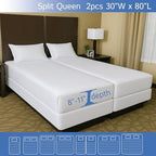 Split Queen Mattress/Box Spring Encasement 30" x 80" - Image 2