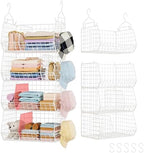 4 Tier Extra Large Hanging Closet Organizer, Closet Organizer Hanging by Jautokerdar
