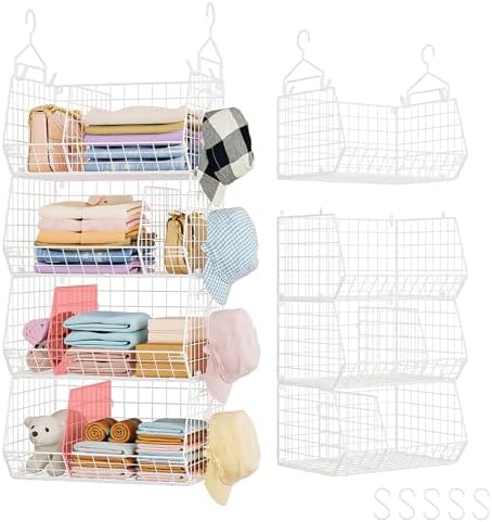 4 Tier Extra Large Hanging Closet Organizer, Closet Organizer Hanging by Jautokerdar