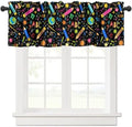 Alphabet Valances Curtains Colorful Stationery Learning Education Window by Unknown
