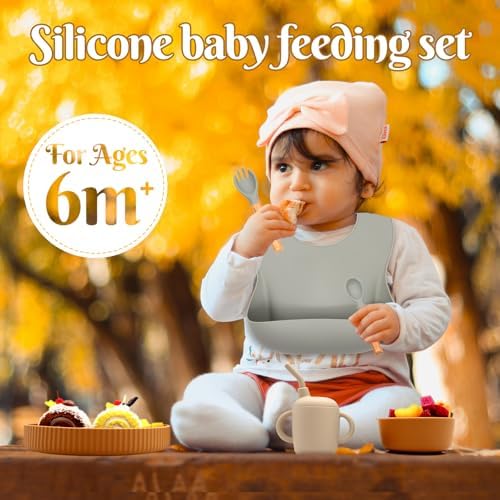 Silicone Baby Feeding Set 21 Pcs, Baby Led Weaning Supplies, Baby Feeding - Image 2