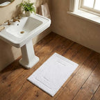 GRANNY SAYS White Bathroom Rug 20" x 32", Non-Slip Microfiber Bath Mat - Image 5