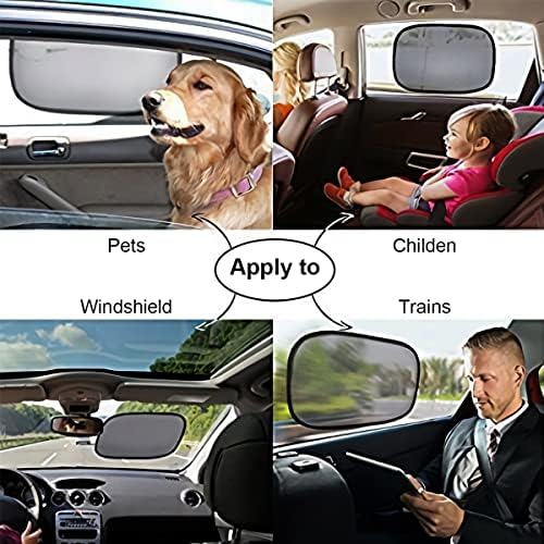Moly Magnolia 5PCS UV-Blocking Car Window Sunshades - Image 6