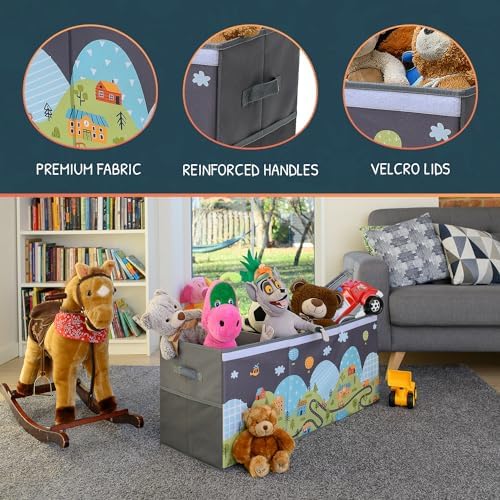 SoftOwl Extra Large Toy Storage Organizer - Image 3