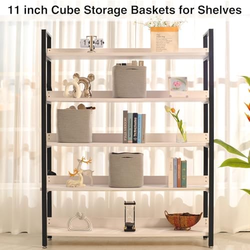 11 Inch Cube Storage Bins, 11x11 Organizer Bins - Image 3