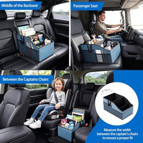 WHHMK Sturdy Leather Car Storage Support Up to 33 LB of Weight - Image 5