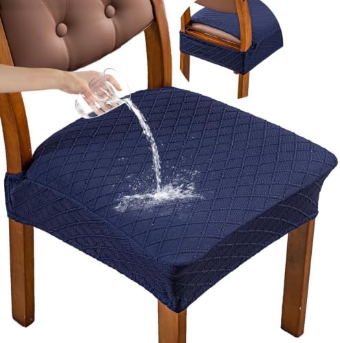 Genina Waterproof Chair Covers Set of 4, No Rear Covers by Genina