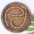 2 Pack Wood Bead Curtain Tieback, Boho Curtain Holdbacks - Image 6