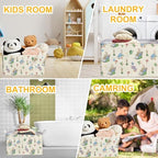 Rabbit Foldable Handle Storage Basket, Waterproof Organizer - Image 7