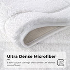 GRANNY SAYS White Bathroom Rug, Cute Bath Mat - Image 5