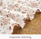 4 Set Muslin Swaddle Blankets Receiving Blanket - Image 6