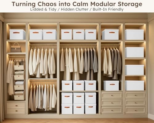 Homsorout Storage Bins with Lids - Image 2