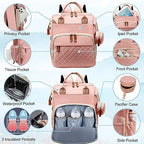 SHITIESHOU Diaper Bag Backpack Baby Bag, Baby Girl Boy Diaper Bag - Image 3