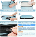 BAGAIL 4 Set/6 Set/8 Set Compression Packing Cubes Travel Accessories - Image 3