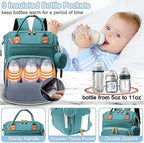 SHITIESHOU Diaper Bag Backpack Baby Bag, Baby Girl Boy Diaper Bag - Image 4