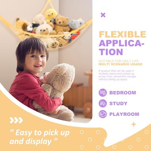 Lazebox Stuffed Animal Net Hammock - Image 6