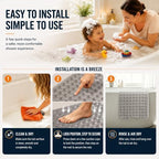 Yimobra Non Slip Bathtub Mat 40x16, Extra Long Bath Mat - Image 4