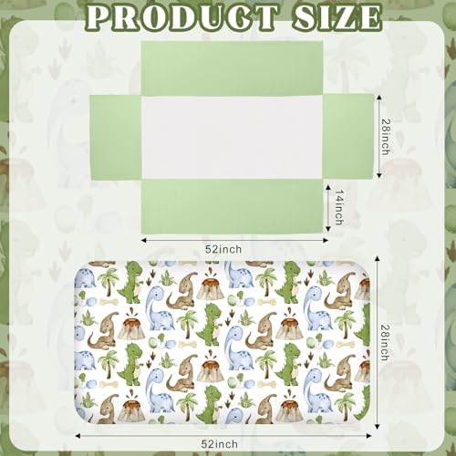 Hahafelt 3 Pcs Dinosaur Baby Crib Bedding Set - Image 3