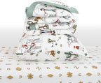 Little Unicorn Toddler Bedding 3-Piece Set | Includes Comforter, Crib Sheet & - Image 2