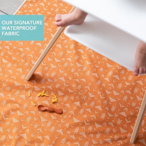 Bumkins Baby Splat Mat for Under High Chair, Babies Toddlers Eating Mess Mat - Image 3