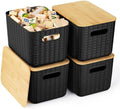 Ohmlove 4 Pack Storage Bins by OHMLOVE