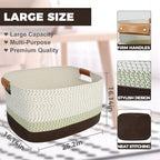danpinera 108L Large Basket for Living Room, Nursery & Laundry, Kids Toy Basket - Image 2