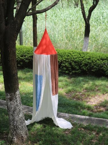 Kids Bed Canopy with Patch Soft Crib Tent Curtain Reading Nook Play Room - Image 4