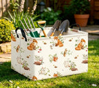 CLOCOR Rectangular Storage Basket, Collapsible Storage Bin, Waterproof Books Box - Image 2
