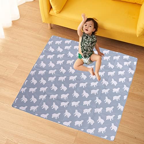 Highchair Floor Mat, Polyester Baby Highchair Mat 110 X 110cm - Image 7