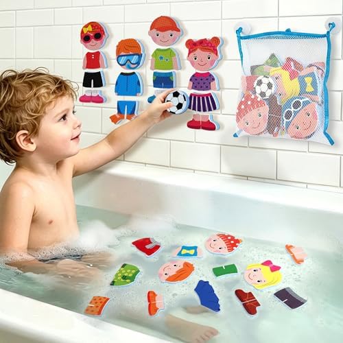 Baby Bath Toys for Kids Ages 1-3 by FunFoamio