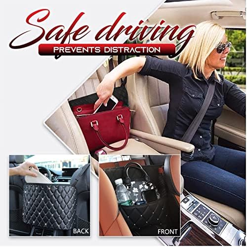 Car Net Pocket Handbag Holder - Image 4