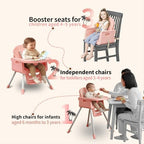 3-in-1 High Chair for Babies and Toddlers, Infant to Toddler Seating&Dining - Image 5