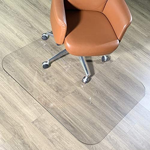 2Pack Crystal Clear 1/5" Thick 54" x 32" Heavy Duty Hard Chair Mat, Can be Used - Image 2