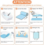 Baby Bath Mat for Tub, Non Slip Kids Bath Shower Mat, 40 X 16 Inch - Image 7