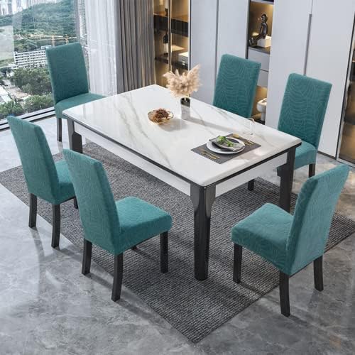 Genina Waterproof Dining Chair Covers Set of 4 Parsons Chair Slipcovers - Image 6