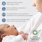 Butterblu Frankie Fitted Crib Sheet 100% Organic Cotton - Image 5
