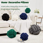Uvvyui Knot Pillow Ball, Soft Home Decorative Pillows, Round Throw Pillow - Image 5