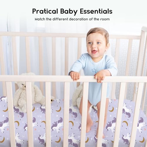 Yoofoss 2-Pack Baby Crib Sheets - Image 6