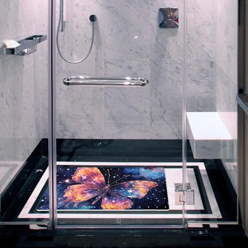 Non Slip Bathtub and Shower Mat 26.8x15.1 inch, Bath Mat - Image 6