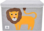 Large Toy Box Storage with Lid, Foldable Fabric Toy Chest Storage - Image 2