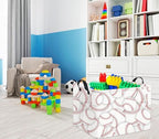 Rectangular Kids Basket Baby Storage Basket Cute Toy Storage Bin Organizer - Image 3