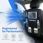 Car Backseat Organizer, 9 Storage Pockets Car Seat Organizer - Image 3